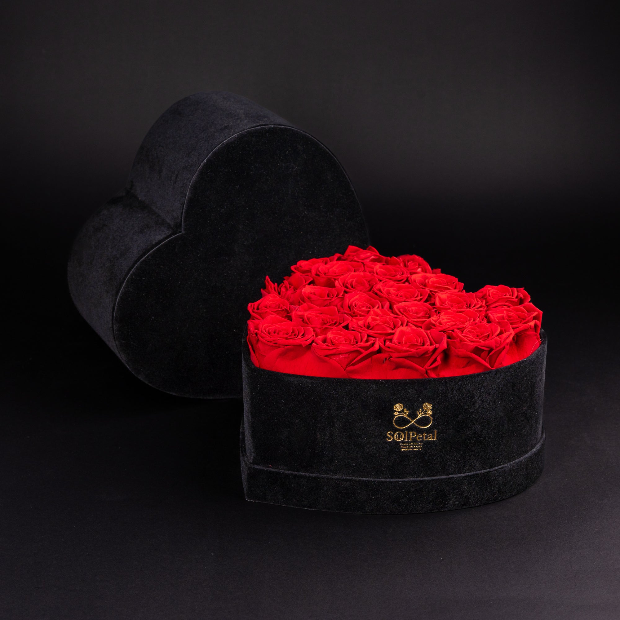 Eternal Roses - Large Heart