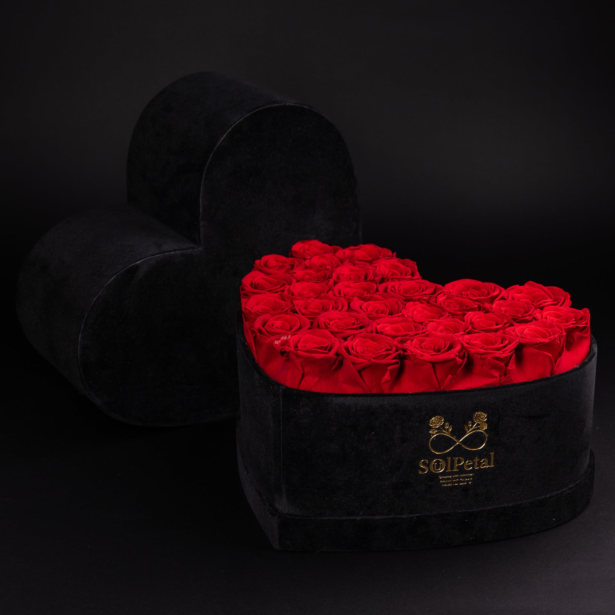 Eternal Roses -  Extra Large Heart