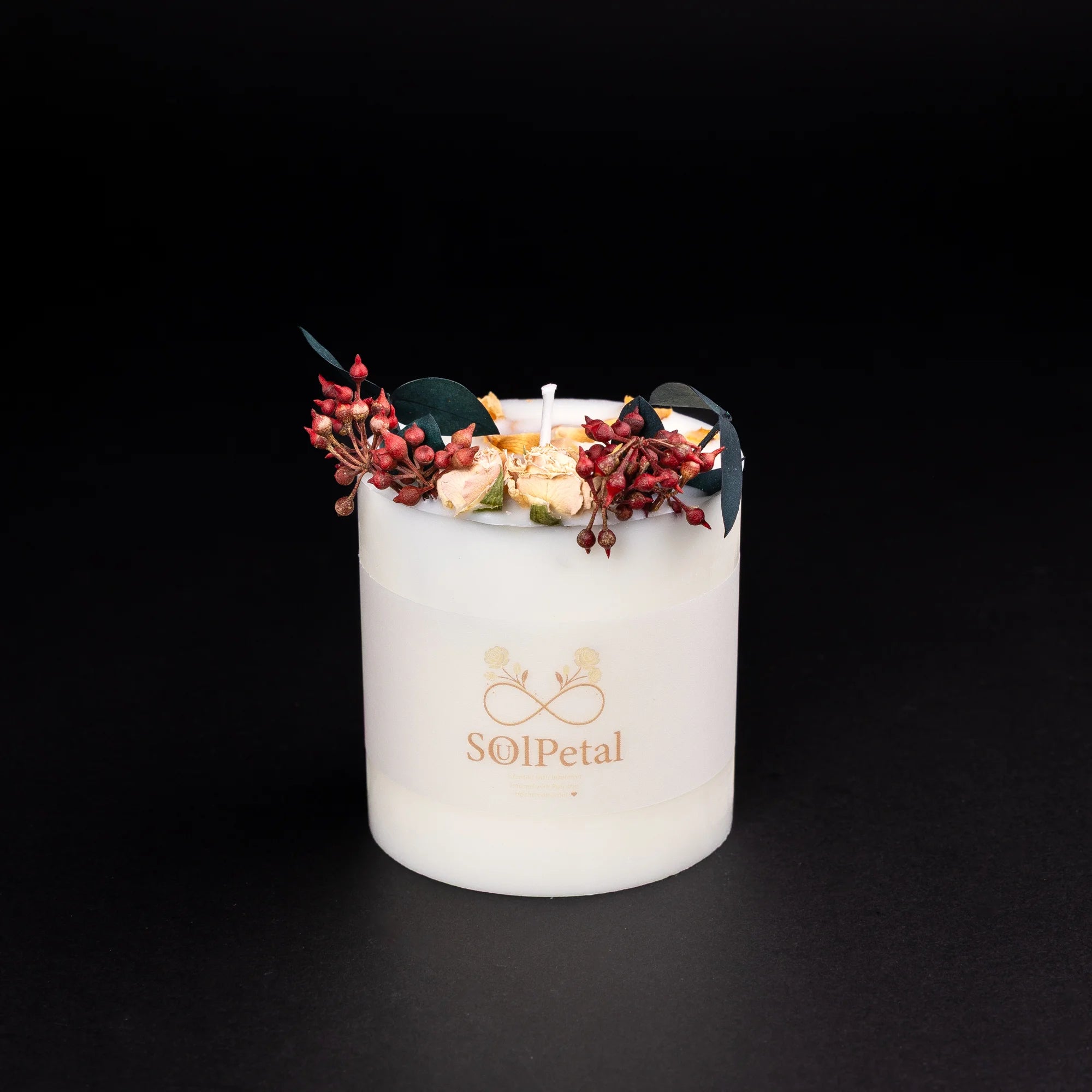 Rose Petal Candle