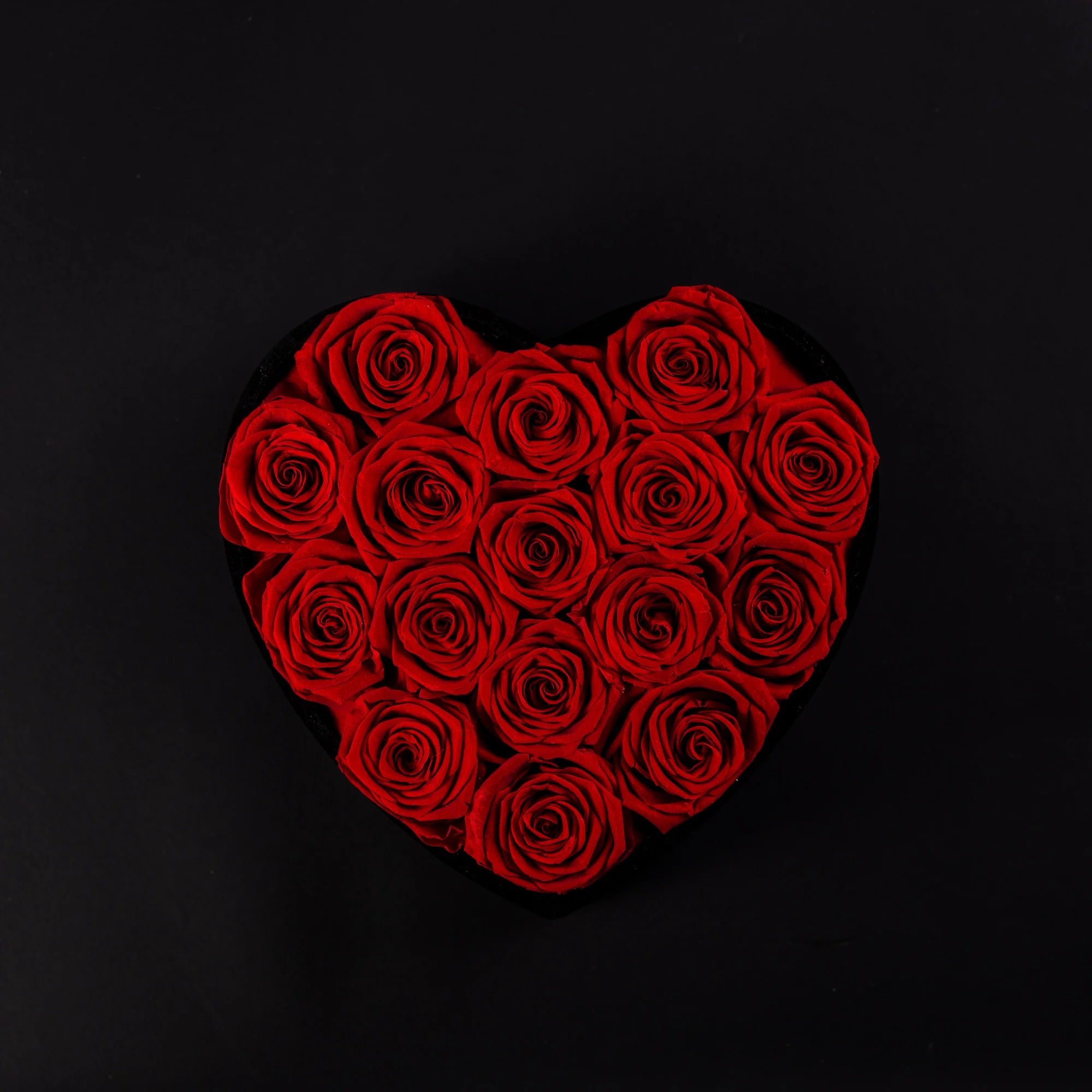 Eternal Roses -  Medium Heart
