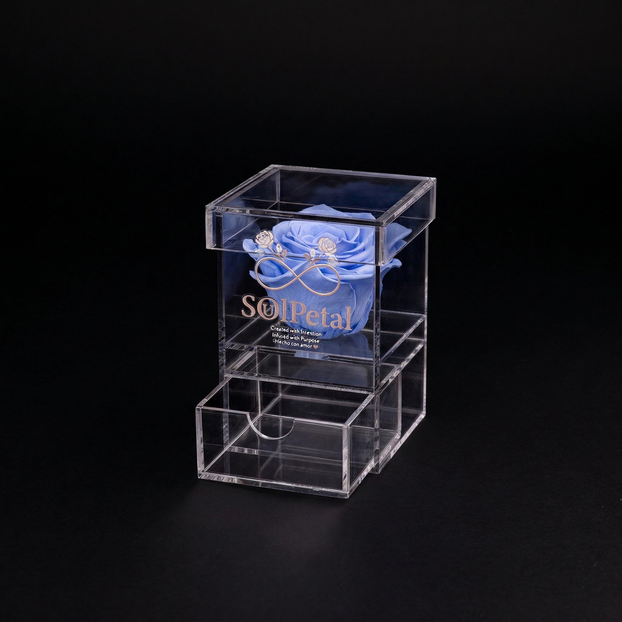 Acrylic Single Rose Box