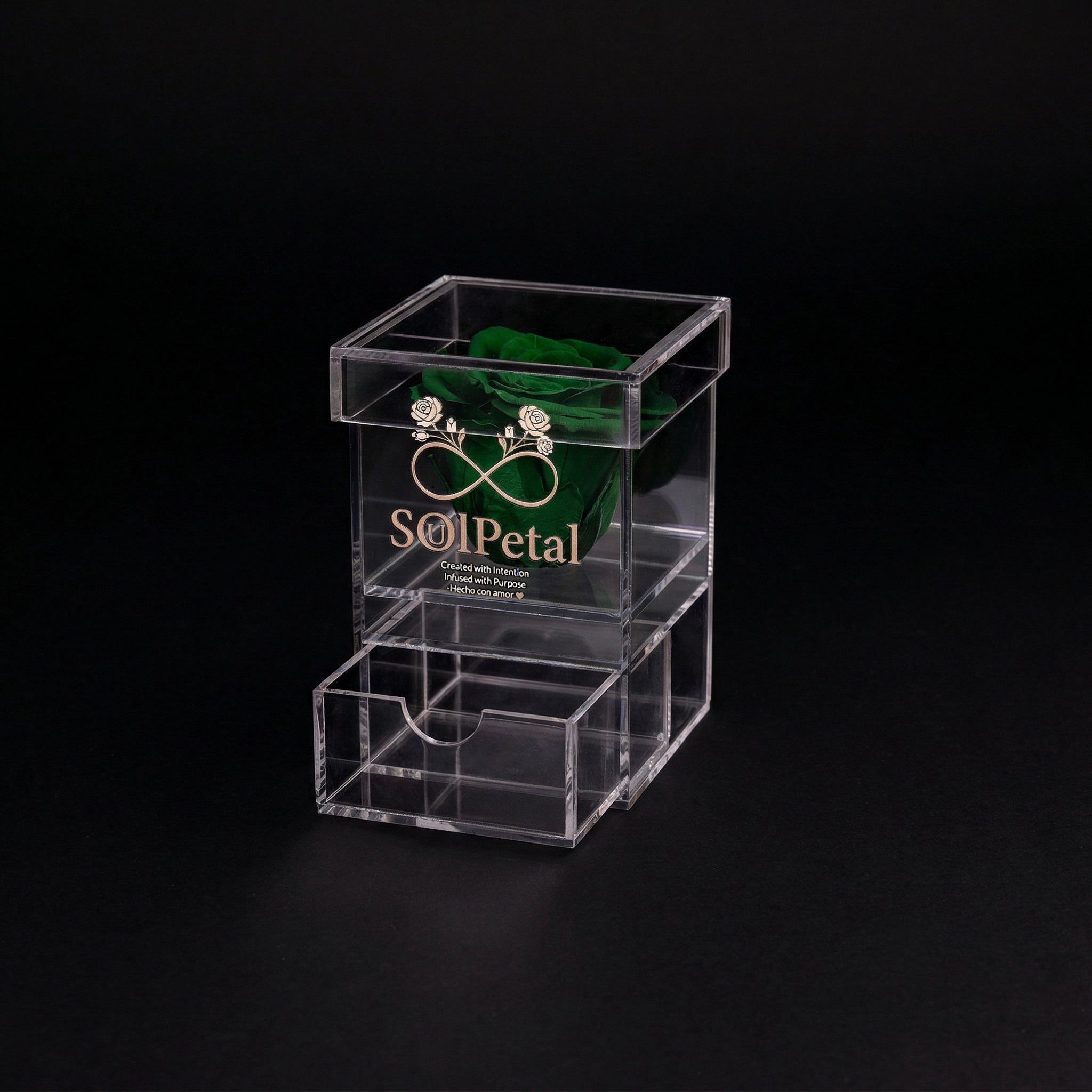 Acrylic Single Rose Box