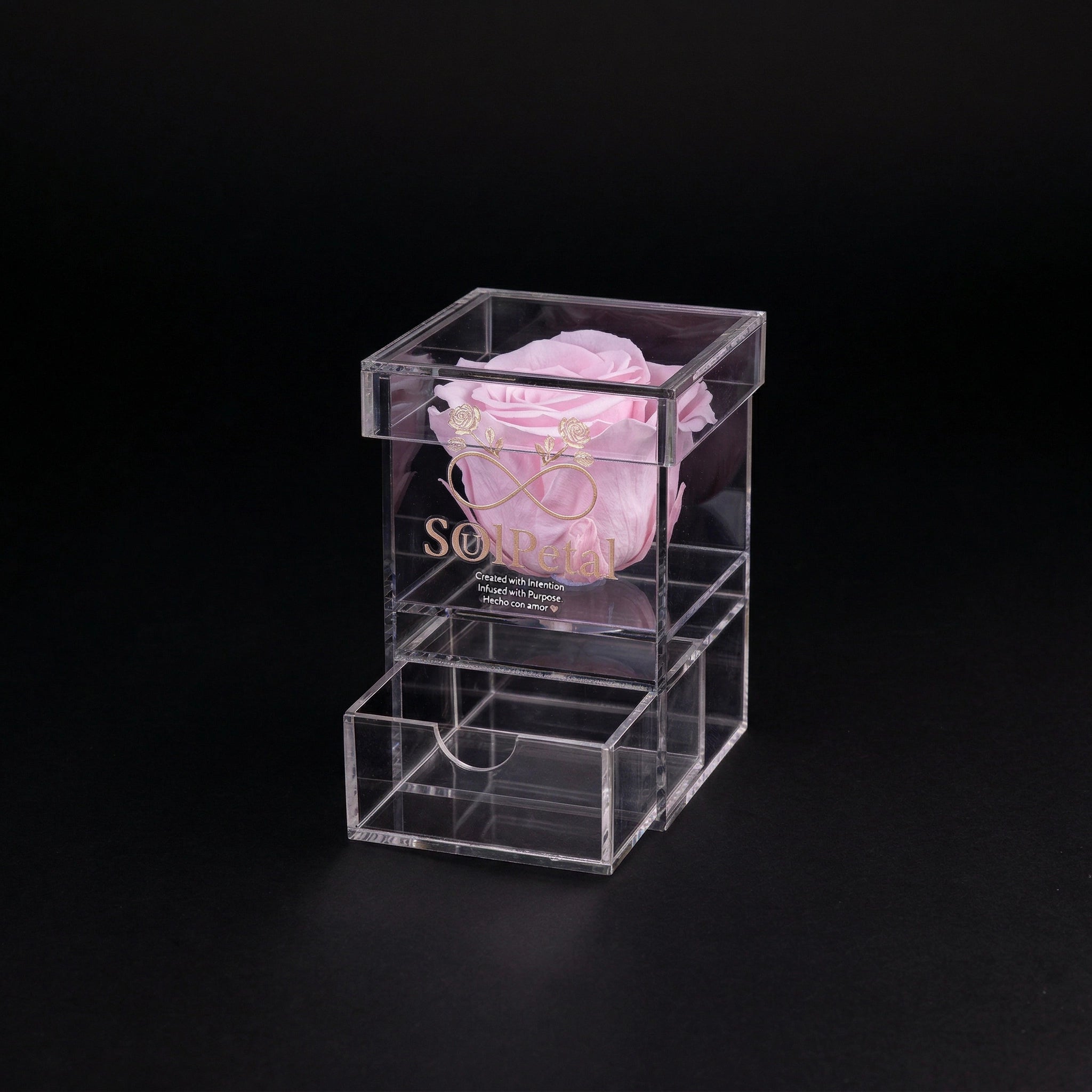 Acrylic Single Rose Box