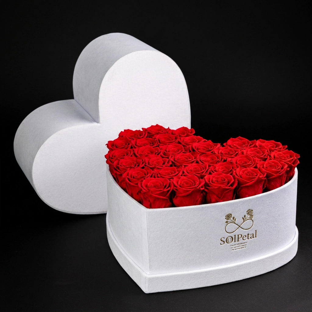 Eternal Roses -  Extra Large Heart