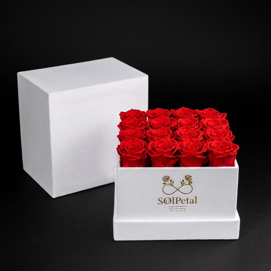 Eternal Roses -  Medium Square